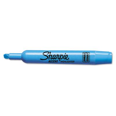 Sharpie Accent Tank Style Chisel Tip Highlighter Blue 12-pack