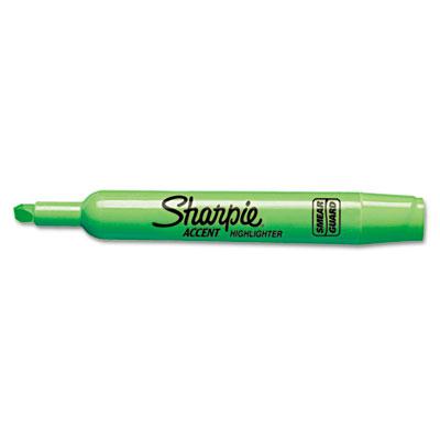 Sharpie Accent Tank Style Chisel Tip Highlighter Green 12-pack