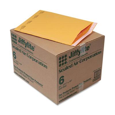 Sealed Air 12-1/2" X 19" Side Seam #6 Jiffylite Self-seal Mailer Golden Brown 50/carton