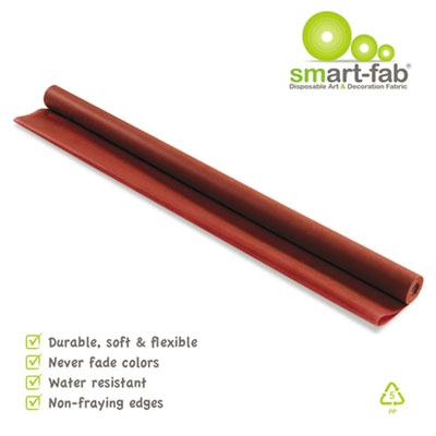 Smart-fab 48" X 40 Ft. Brown Disposable Fabric Roll