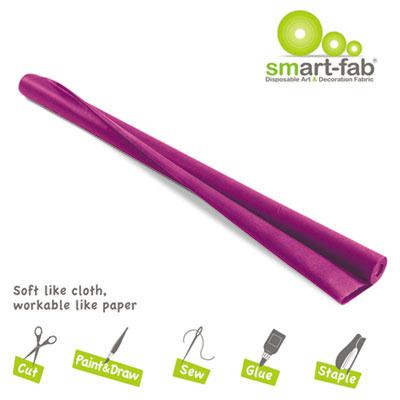Smart-fab 48" X 40 Ft. Dark Purple Disposable Fabric Roll