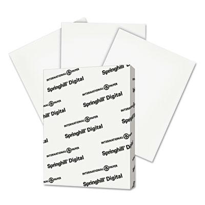 Springhill 8-1/2" X 11" 110lb 250-sheets White Index Card Stock