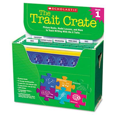 Scholastic The Trait Crate Grade 1 Teacher Lesson Guide 6 Books