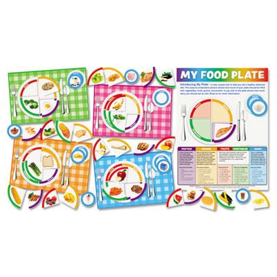 Scholastic "my Food Plate" Bulletin Board Set With Poster And Activity Guide