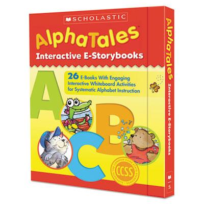 Scholastic Alphatales Interactive Grades Pre K-1 E-storybooks 27 E-books