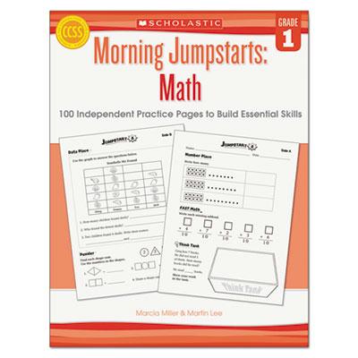 Scholastic Morning Jumpstarts: Math Grade 1 Activity Book 112 Pages