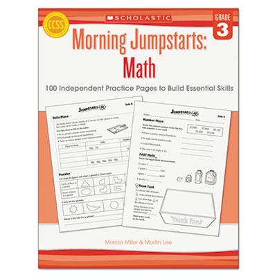Scholastic Morning Jumpstarts: Math Grade 3 Activity Book 112 Pages