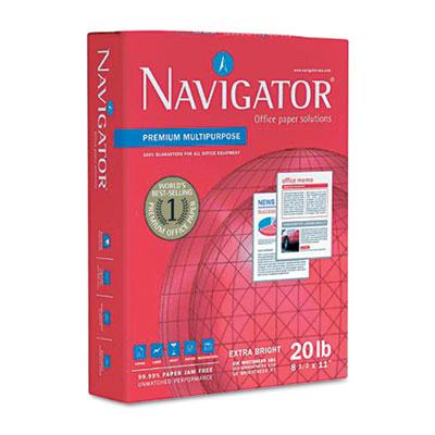 Navigator 8-1/2" X 11" 20lb 5000-sheets Premium Multipurpose Copy Paper