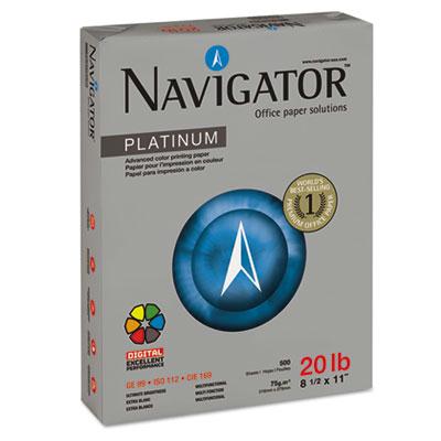 Navigator 8-1/2" X 11" 20lb 5000-sheets Platinum Paper