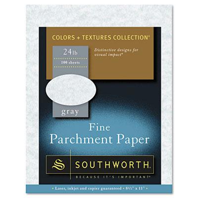 Southworth 8-1/2" X 11" 24lb 100-sheets Gray Parchment Specialty Paper