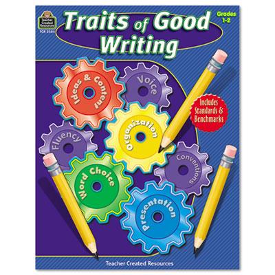 Teacher Created Resources Traits Of Good Writing Grades 1-2 Book 144 Pages