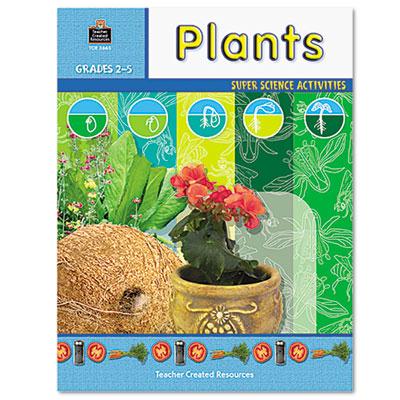 Teacher Created Resources Plants Grades 2-5 Super Science Activity Book 48 Pages