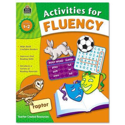 Teacher Created Resources Activities For Fluency Grades 1-2 Book 144 Pages