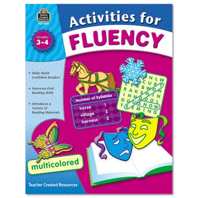 Teacher Created Resources Activities For Fluency Grades 1-3 Book 144 Pages