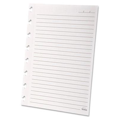 Ampad Versa 5-1/2" X 8-1/2" 40-sheet Notebook Wide Ruled Refill Paper White Paper