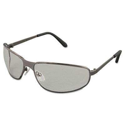 Uvex Tomcat Safety Glasses Gun Metal Frame With Clear Lens