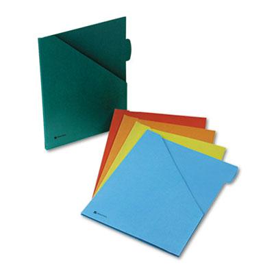 Wilson Jones Colorlife Plus 1/2" Expansion Letter File Jackets Assorted 5-pack