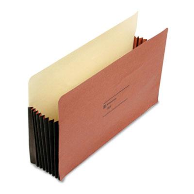 Wilson Jones Legal 7" Expanding Straight Tab File Pocket Redrope 10/box