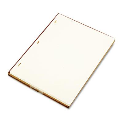 Wilson Jones 8-1/2" X 11" 100-sheets Ivory Linen Minute Book Ledger Paper