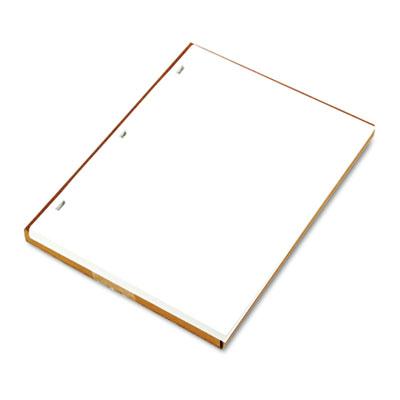 Wilson Jones 8-1/2" X 11" 100-sheets White Minute Book Ledger Paper