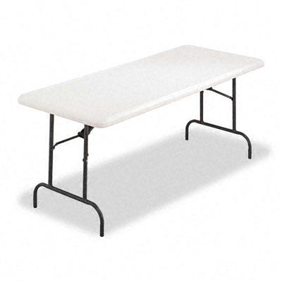 Alera 72" W X 30" D Rectangular Resin Banquet Folding Table