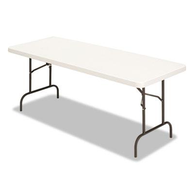 Alera 60" W X 30" D Rectangular Resin Banquet Folding Table