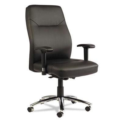 Alera Lc Lc4119 Self-adjusting Leather Mid-back Managers Office Chair