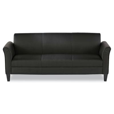 Alera Rl21ls10b Leather Reception Lounge Sofa