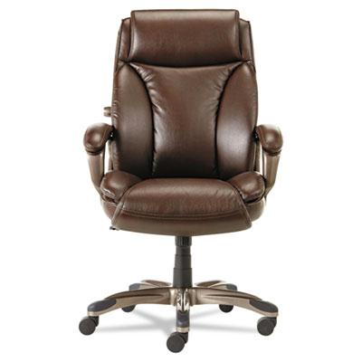 Alera Veon Vn4159 Leather High-back Executive Office Chair Brown