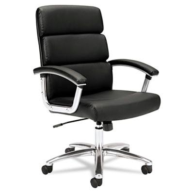 Basyx Vl103 Mid-back Leather Executive Chair