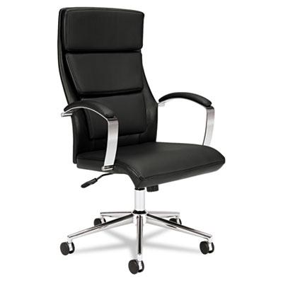 Basyx Vl105 Leather High-back Executive Chair