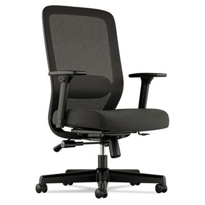 Basyx Vl721 Mesh-back Fabric High-back Executive Chair