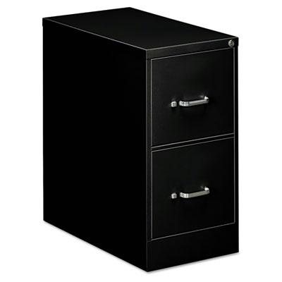 Oif 21109 2-drawer 26.5" Deep Economy Vertical File Cabinet Letter Size Black