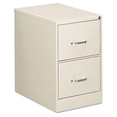 Oif 22207 2-drawer 26.5" Deep Economy Vertical File Cabinet Legal Size Light Gray