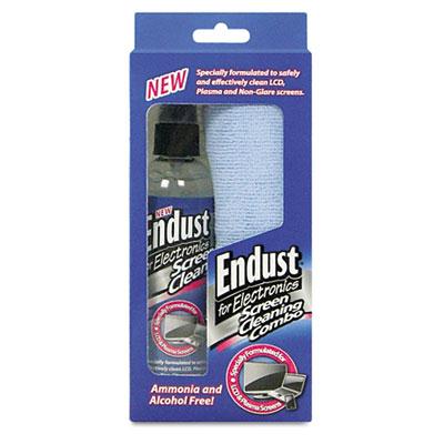 Endust For Electronics 6oz Lcd/plasma Cleaning Gel Spray With Microfiber Cloth