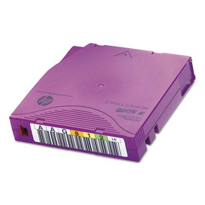 Hp C7976a Ultrium Lto-6 2.5/6.25gb 1/2" Mp Data Tape Media Cartridge 1/pack