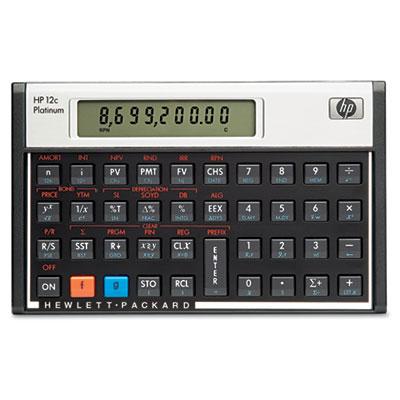 Hp 12c Platinum 10-digit Financial Calculator