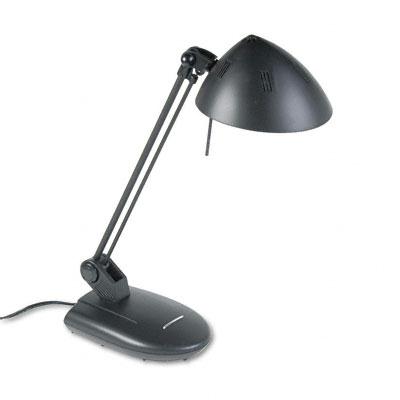Ledu 20.3" H Adjustable Arm Halogen Desk Lamp Black