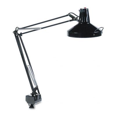 Ledu 44.5" H Professional Combination Clamp-On Lamp Black