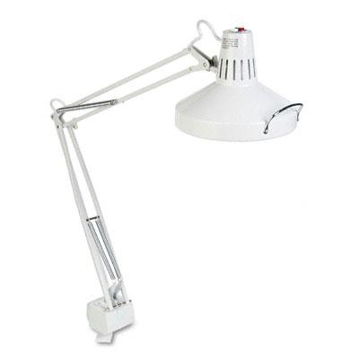 Ledu 44.5" H Professional Combination Clamp-On Lamp White