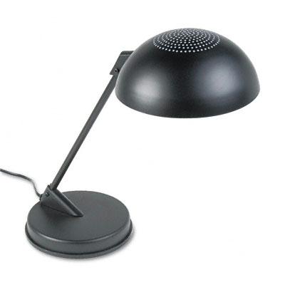 Ledu 16.3" H Vented Dome Incandescent Desk Lamp Black