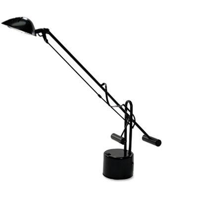 Ledu 22" H Counter-Balanced Halogen Desk Lamp Black