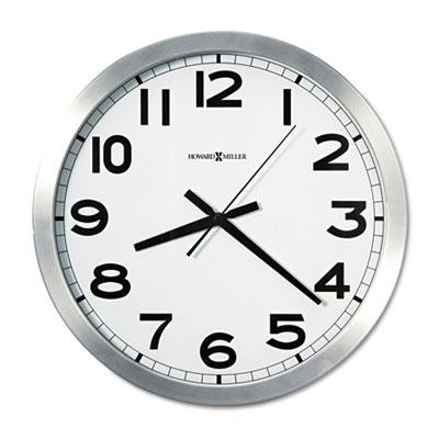 Howard Miller 15.8" Spokane Wall Clock Silver