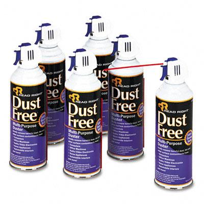 Read Right 10oz Dustfree Multipurpose Duster Can 6/pack