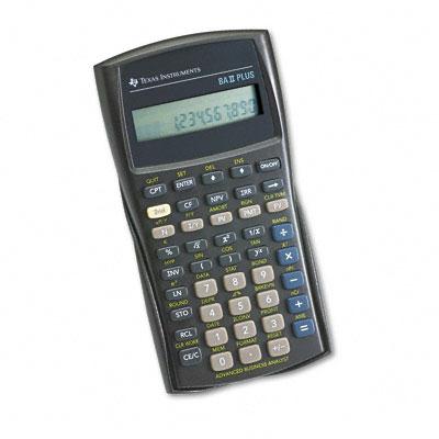Texas Instruments Baiiplus 10-digit Financial Calculator