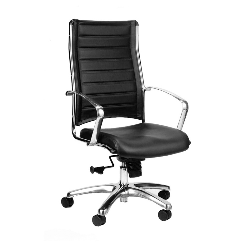 Eurotech Europa Le811 Leather High-back Executive Office Chair