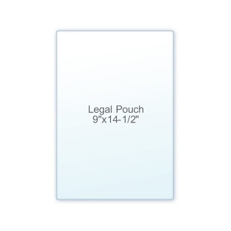 Akiles 10 Mil Legal Size 9" X 14.5" Laminating Pouches (100 Pcs)