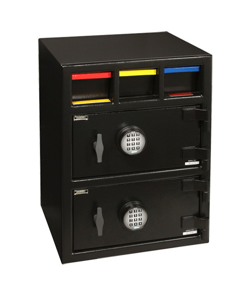 Amsec Mm2820 3-drop Front-loading Undercounter Depository Safe