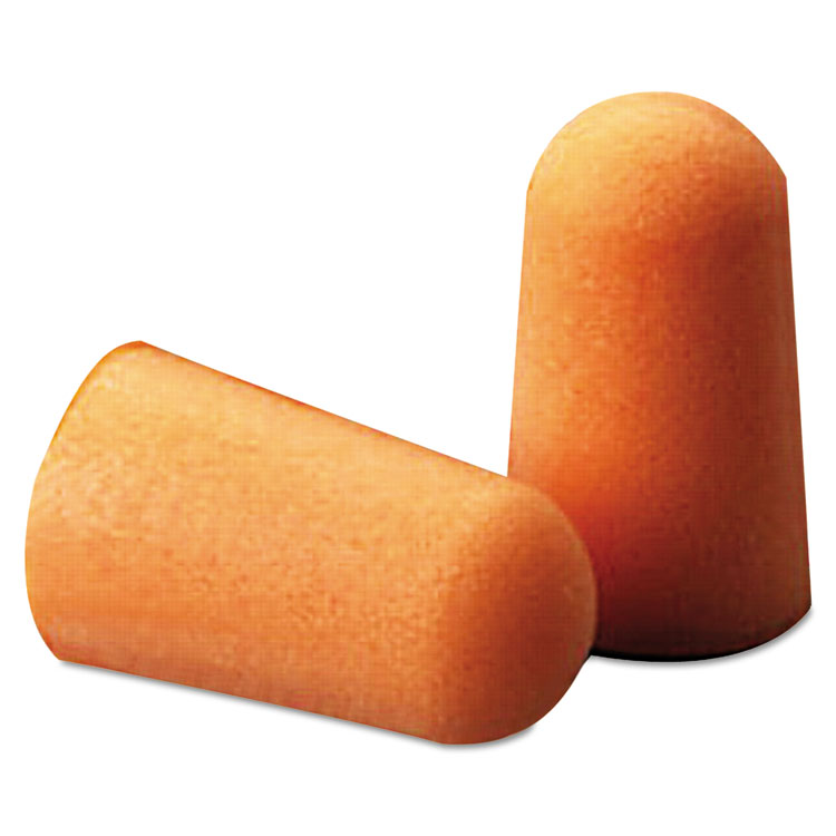 3m Foam Single-use Earplugs Cordless 29nrr Orange 200/pairs