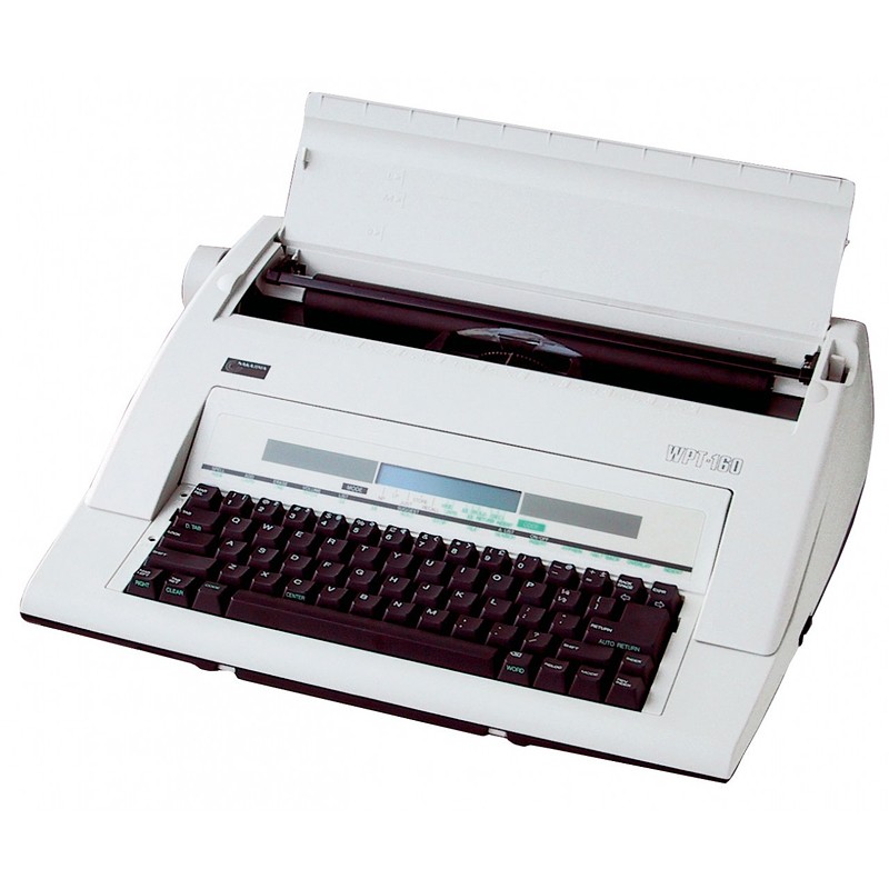 Nakajima Wpt-160 Electronic Portable Typewriter With Display